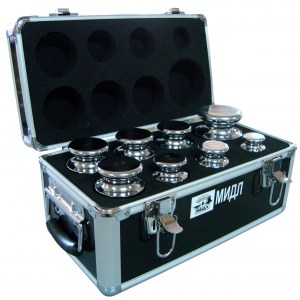 Набор гирь М1 10,5 кг в чемодане